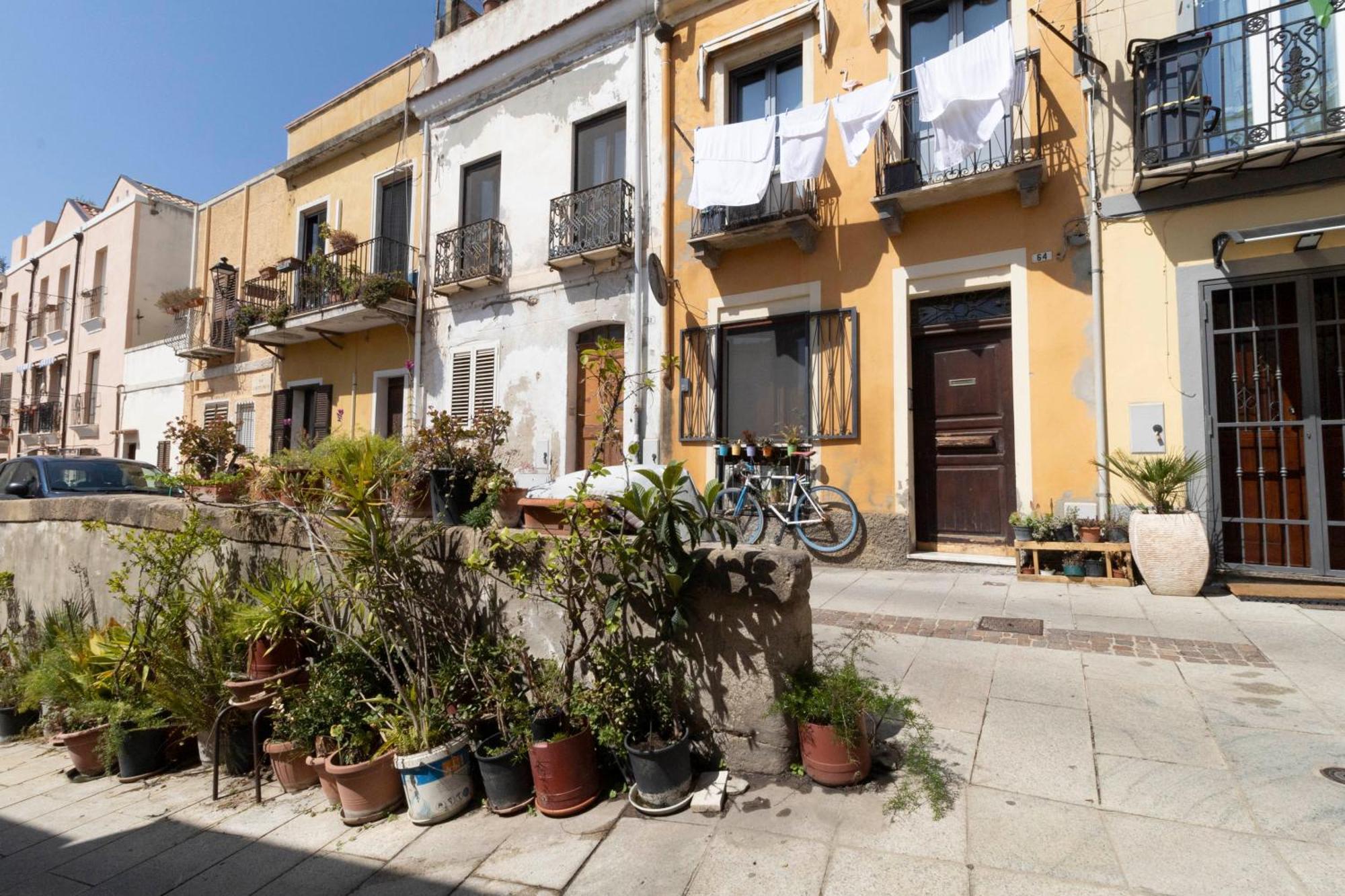شقة Laribiancos Cagliari Centro Storico المظهر الخارجي الصورة